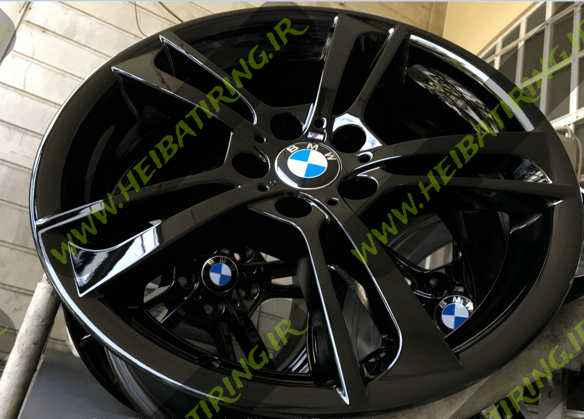 تابگیری و رنگ‌آمیزی رینگ BMW X3