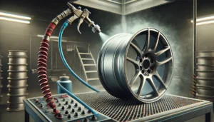 رنگ‌آمیزی تخصصی رینگ‌های اسپرت خودروهای لوکس با روش‌های کوره‌ای و مایع