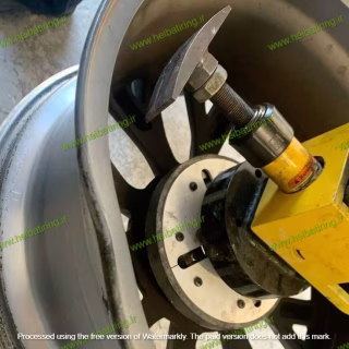 Professional wheel repair and straightening service in Isfahan – Heibati Ring